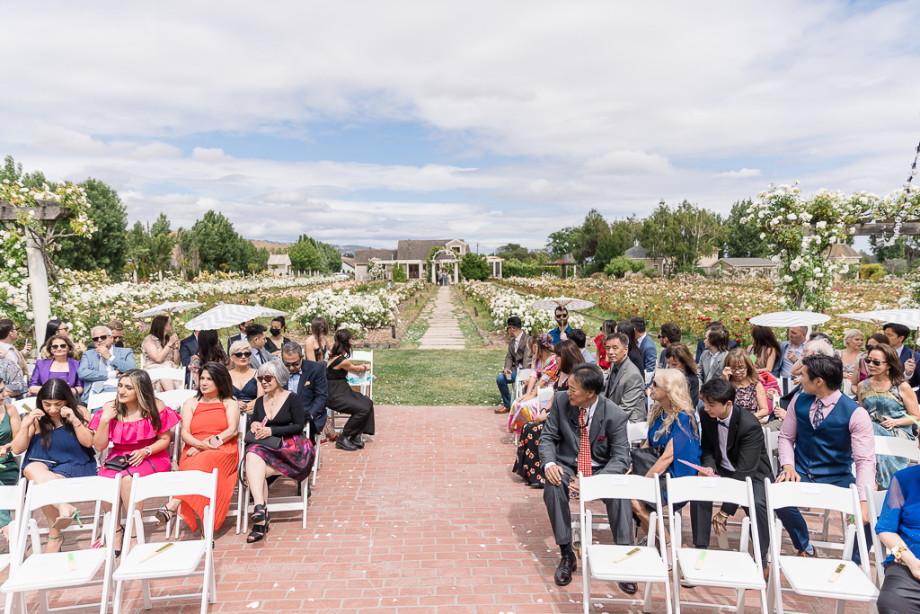 best garden wedding ceremony venue in Sonoma County
