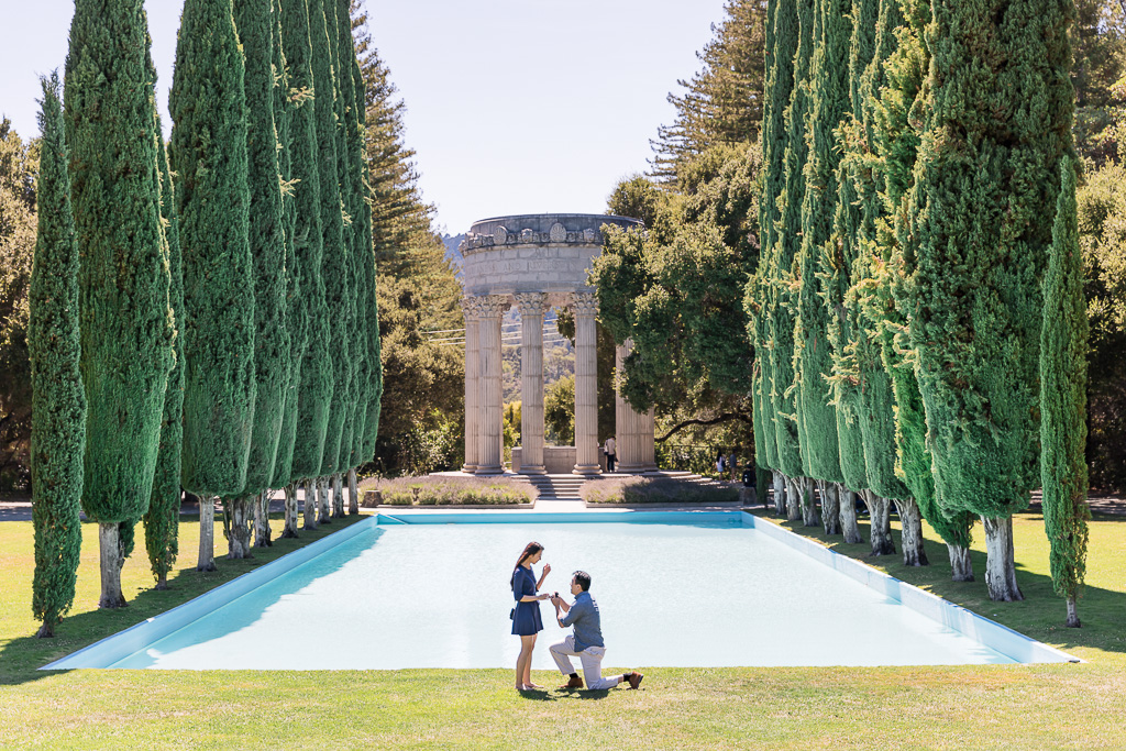 Pulgas Water Temple engagement proposal