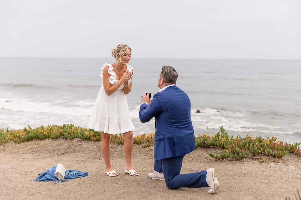 surprise proposal at the Ritz-Carlton Half Moon Bay