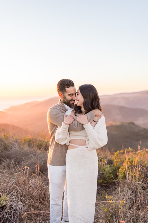 cute engagement photos in nature