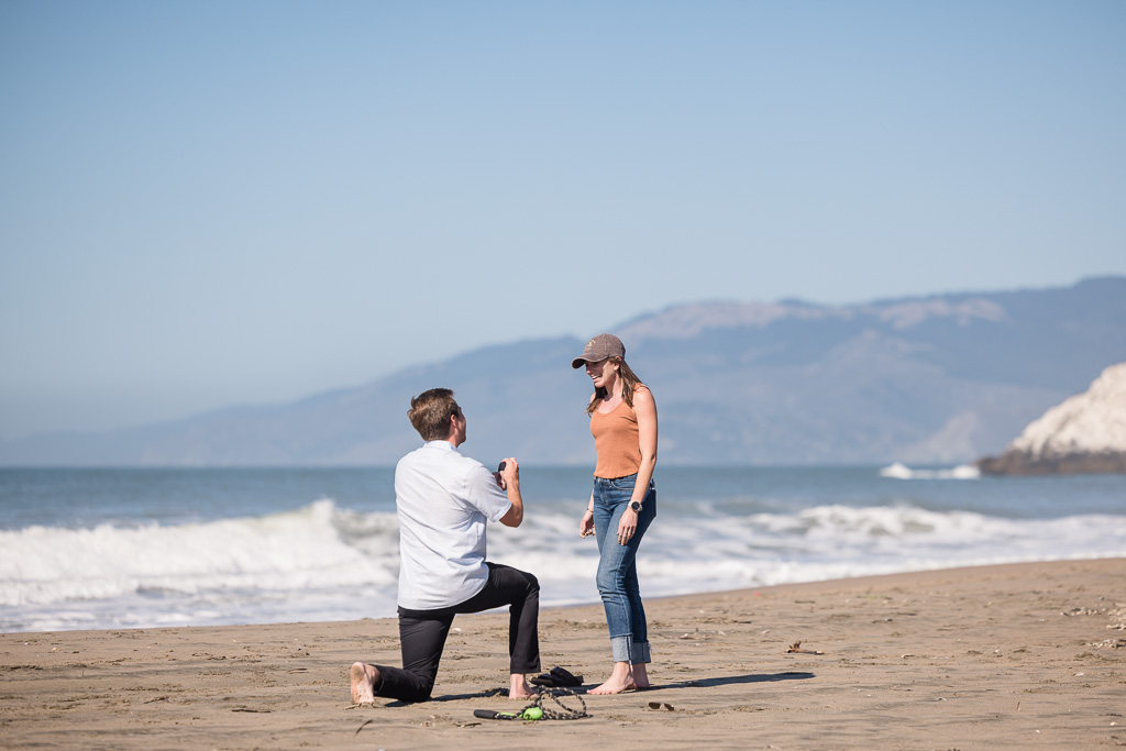 San Francisco Ocean Beach surprise proposal