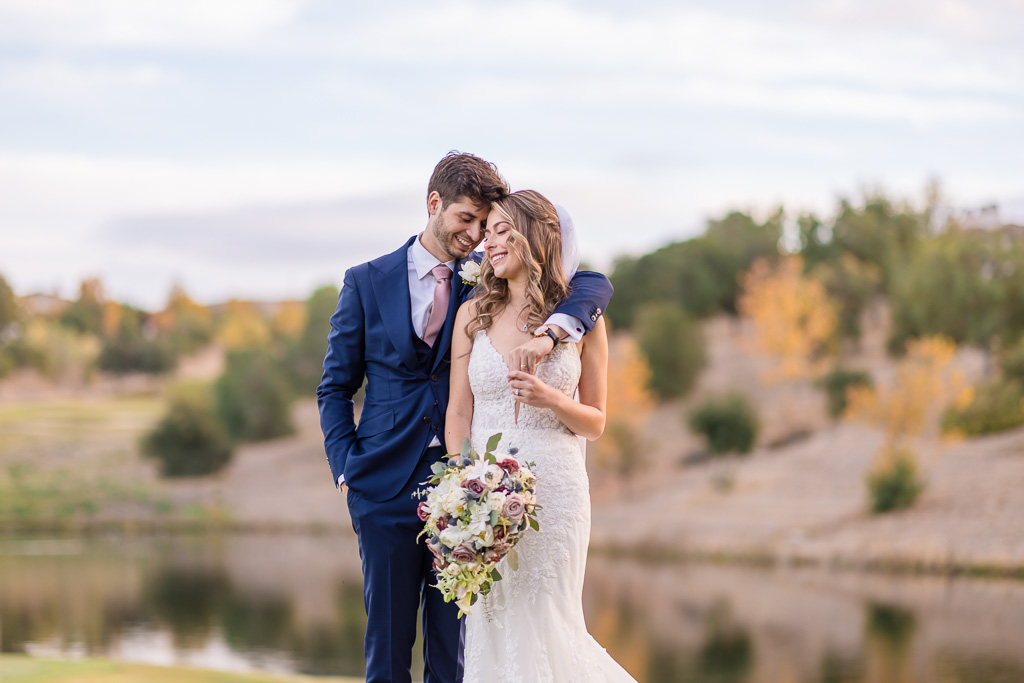 colorful fall wedding at The Club at Ruby Hill