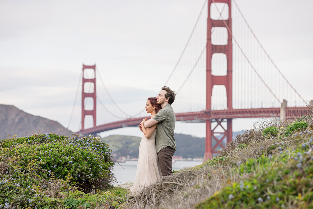 iconic SF save the date photo location
