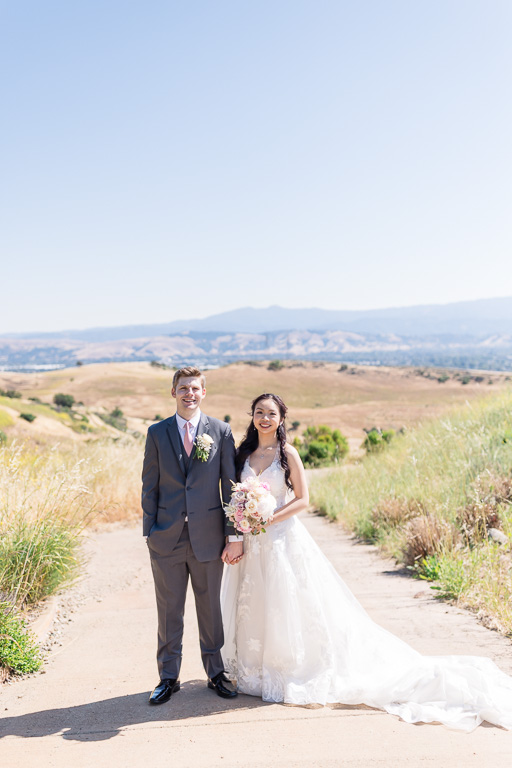 midday wedding portrait at The Ranch at Silver Creek