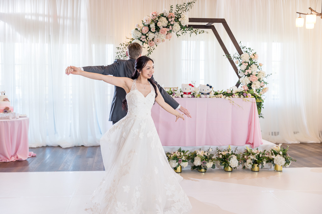 choreographed indoor first dance