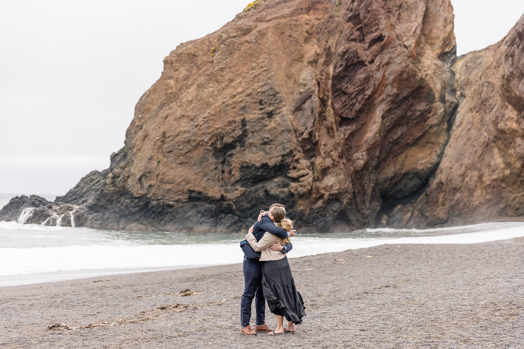 surprise engagement at Tennessee Beach
