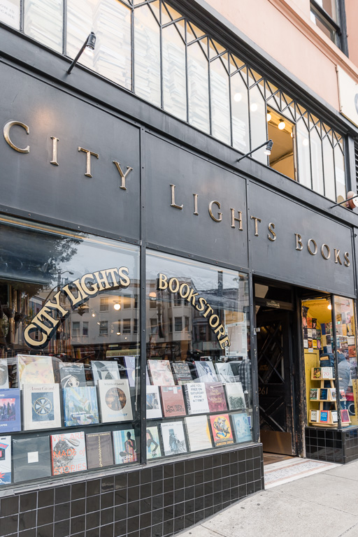City Lights Bookstore exterior