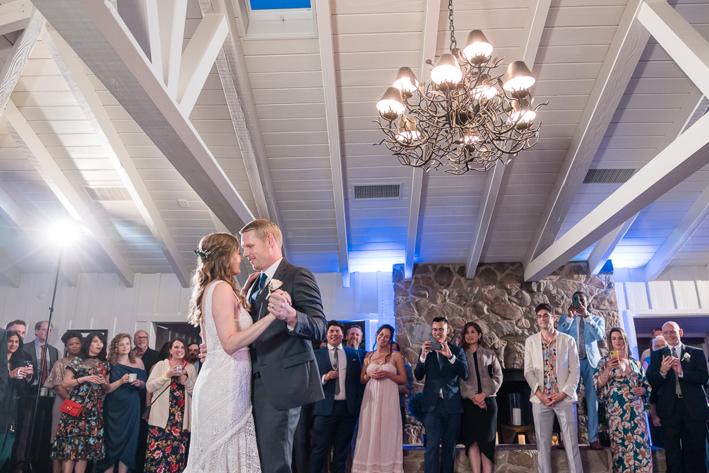 first dance at The Mountain Terrace indoors