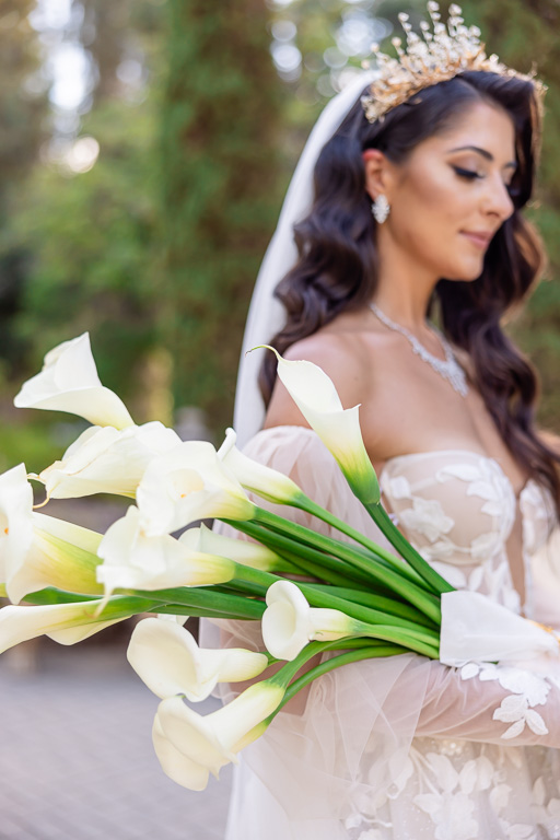 lily bridal bouquet