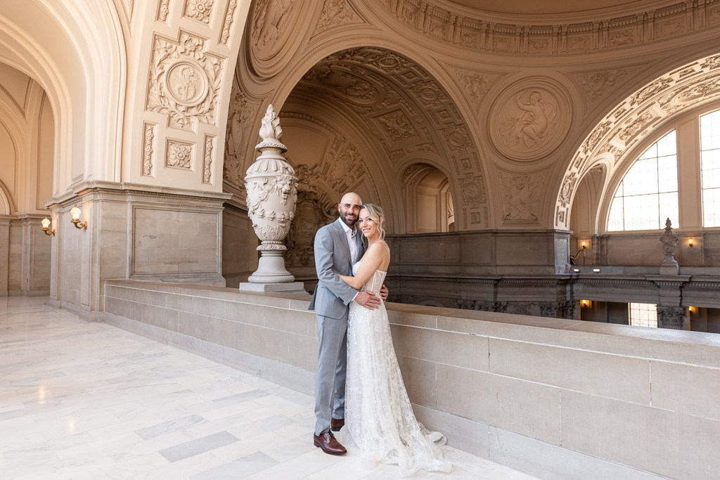 City Hall bridal photos