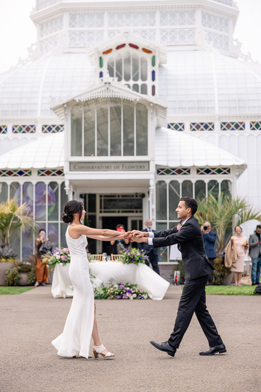 Conservatory of Flowers first dance