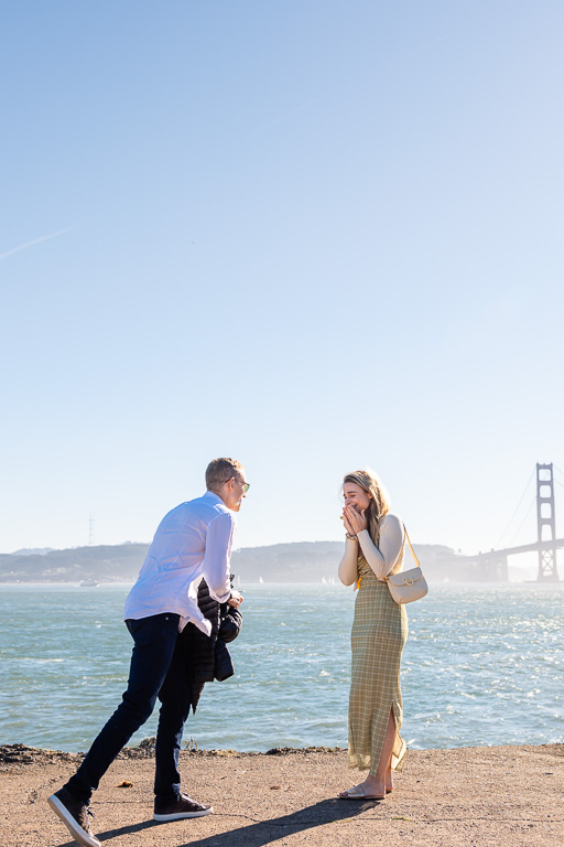 proposing near waterfront