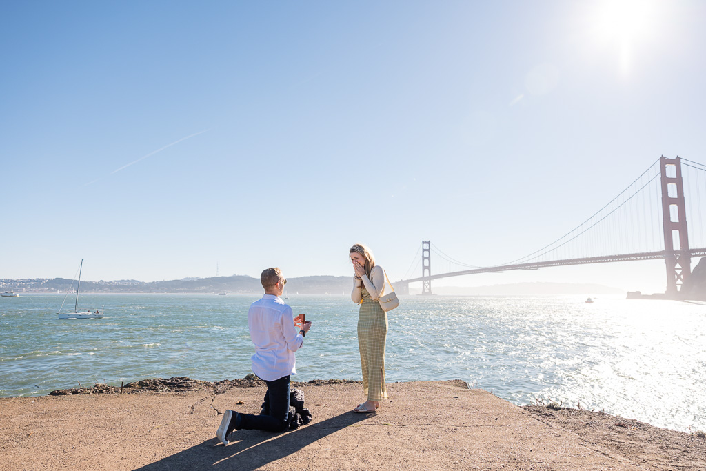 midday Cavallo Point surprise proposal