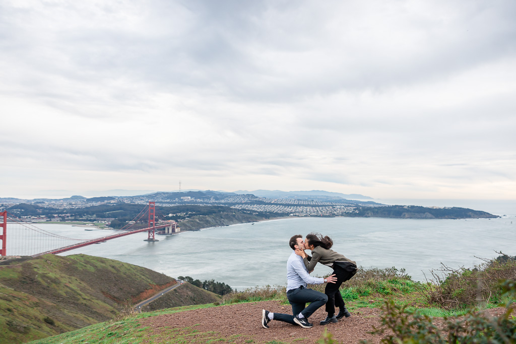 San Francisco hilltop proposal overlooking the city
