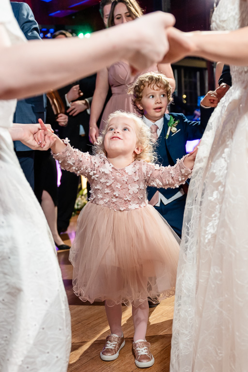 little guest on the dance floor