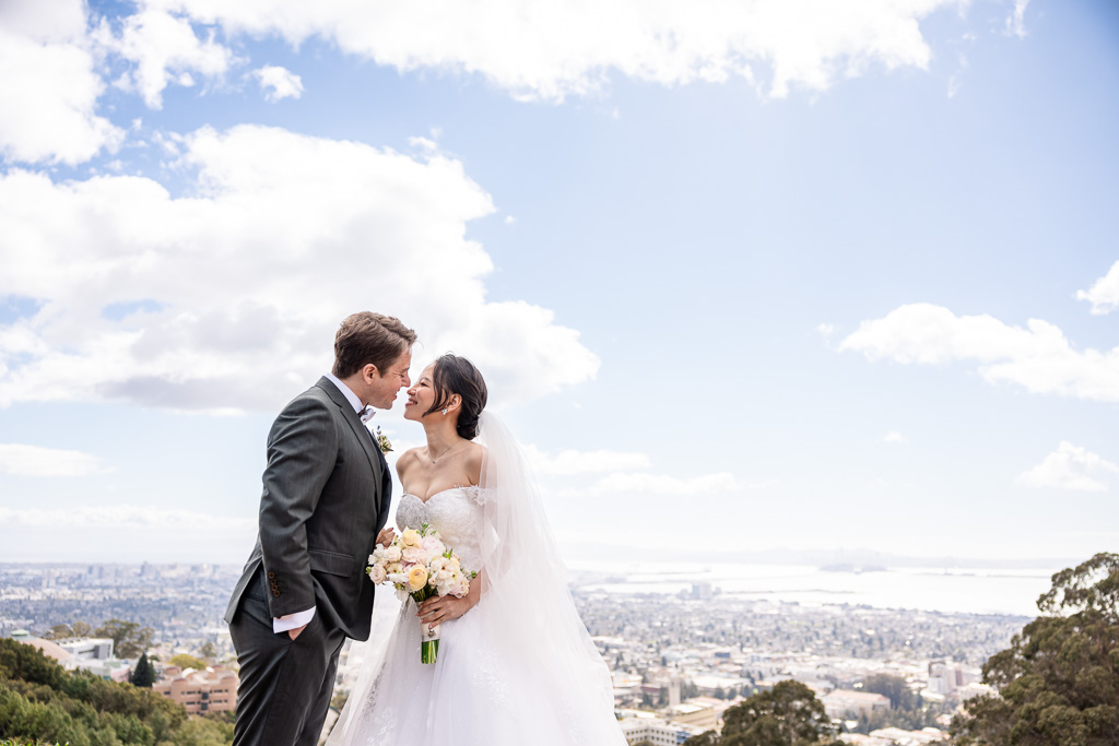 Berkeley Hills wedding photo