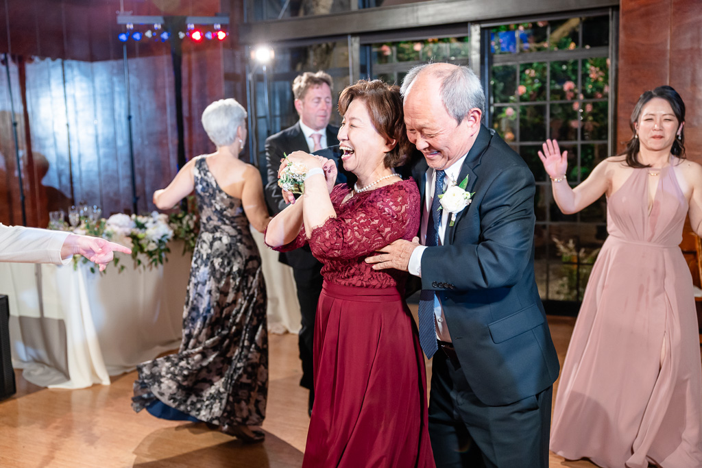 parents on the dance floor