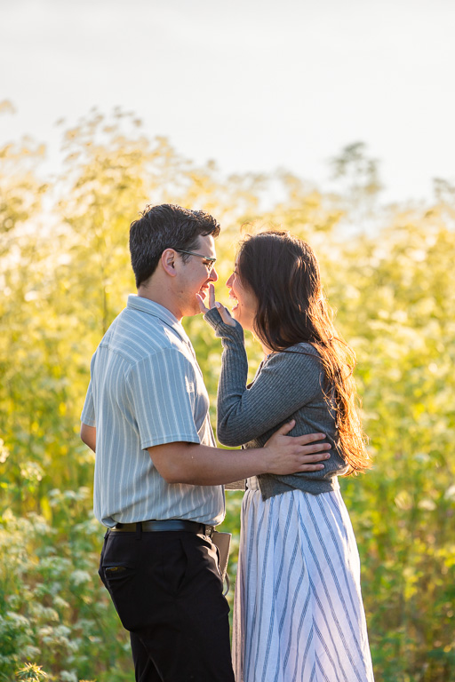 cute proposal reaction