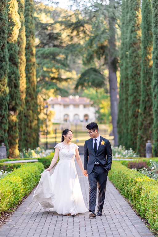 Montalvo Arts Center candid wedding photos