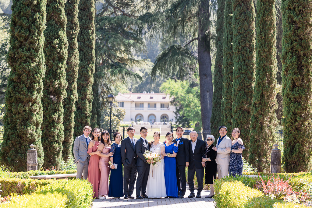 Italianate Garden group family photo