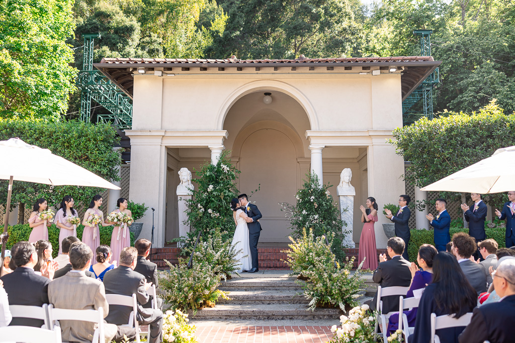 Montalvo Oval Garden first kiss