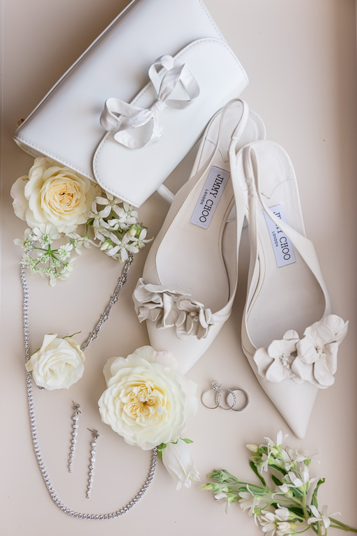 assorted pretty bridal details