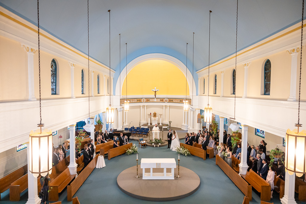 St Teresa of Avila Catholic Church wedding ceremony