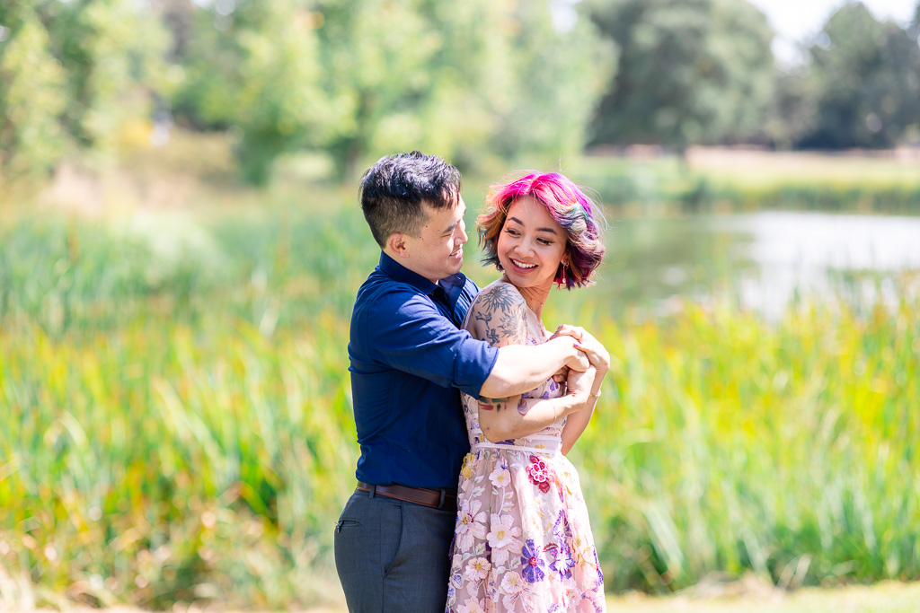 Northstar Park engagement photo