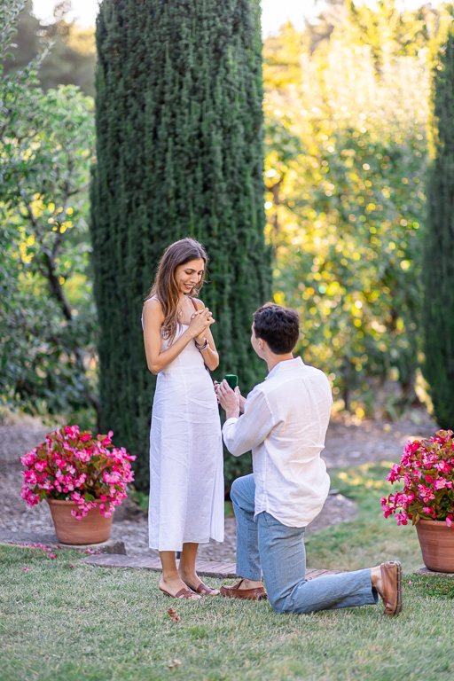 Filoli Historic House & Gardens surprise marriage proposal