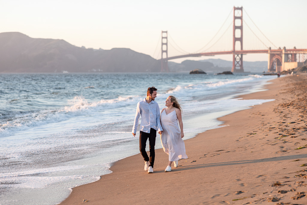 Baker Beach engagement photos