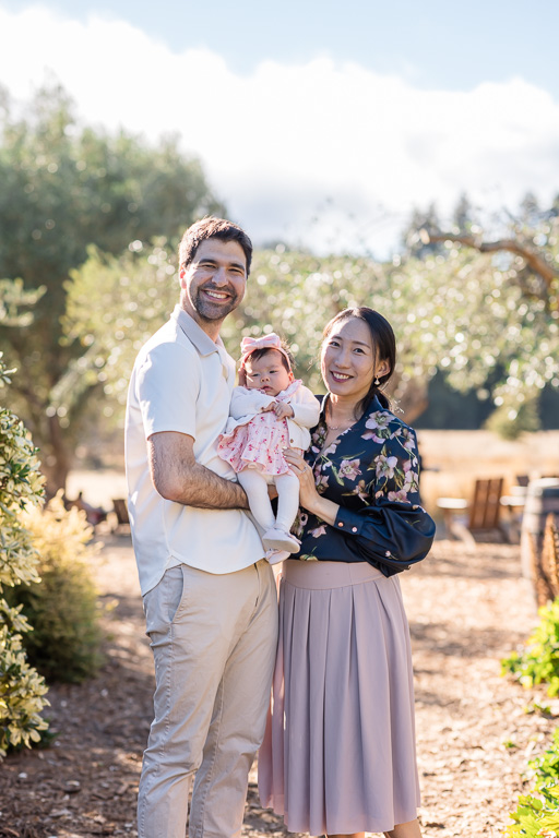 family photos in Woodside CA