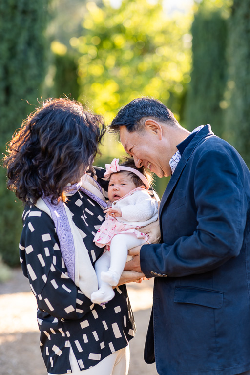 grandparents with baby