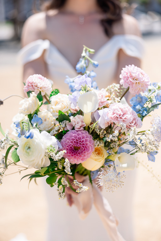 bridal bouquet for City Hall wedding