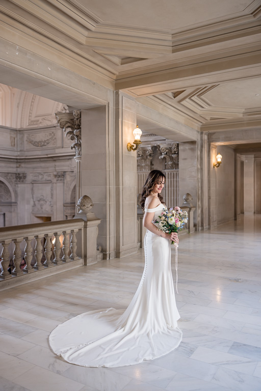 bridal solo at City Hall