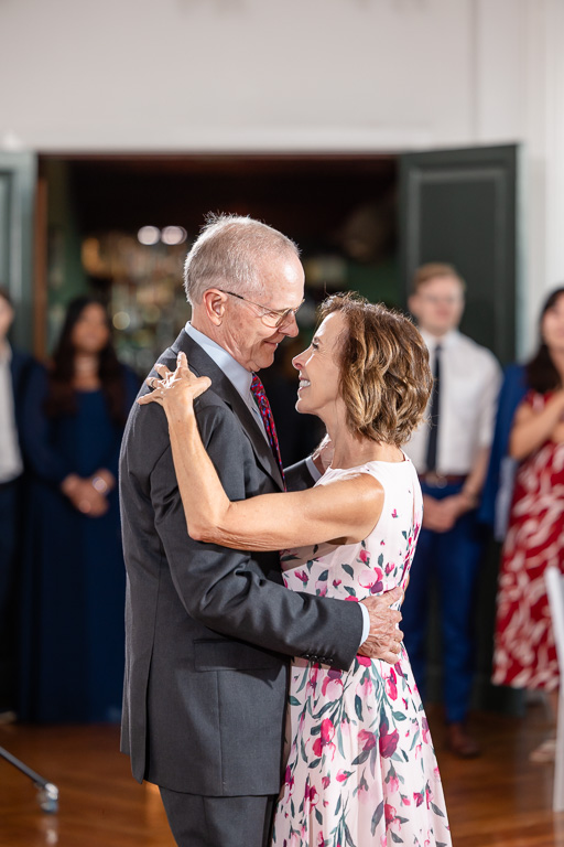 groom's parents dancing