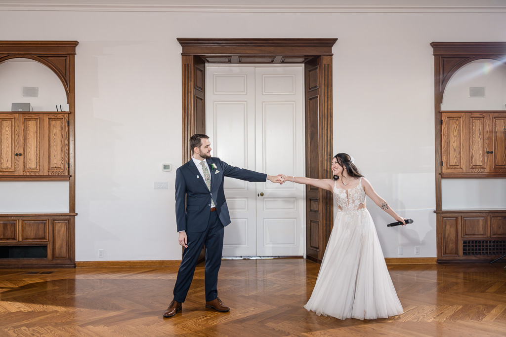 first dance at the Hollins House