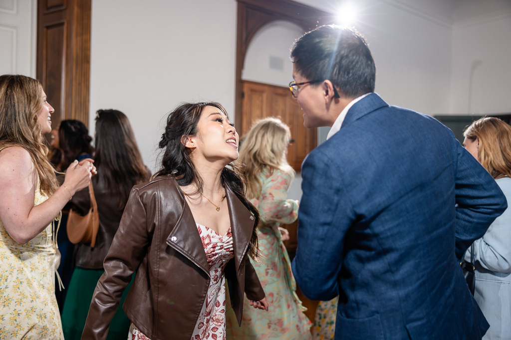 guests dancing on the dance floor