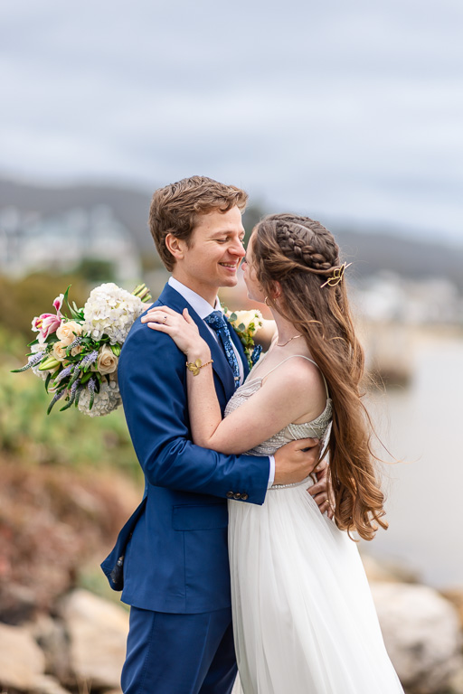 coastal wedding in Half Moon Bay