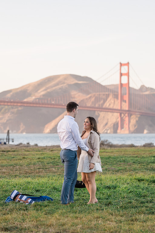 couple talking