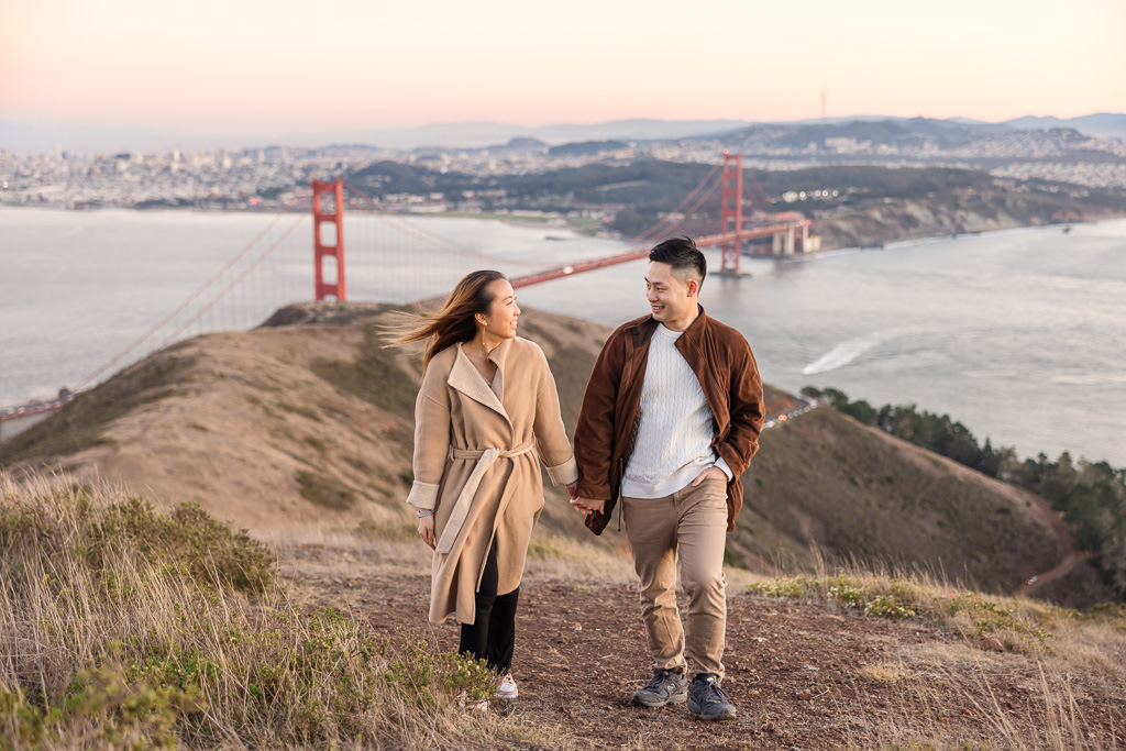 Slackers Hill twilight engagement photos