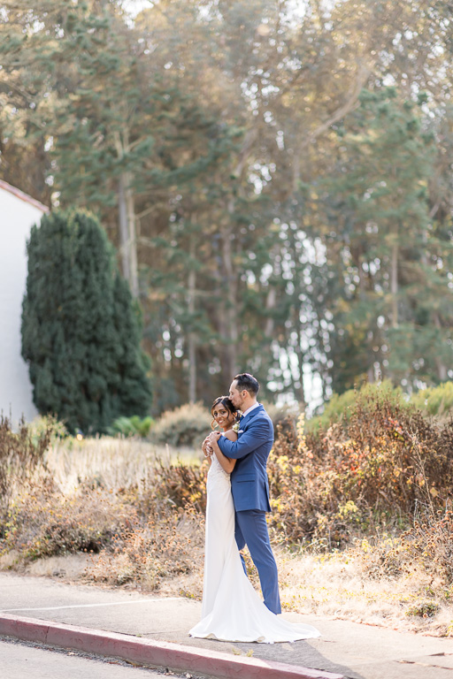 Presidio wedding day photography