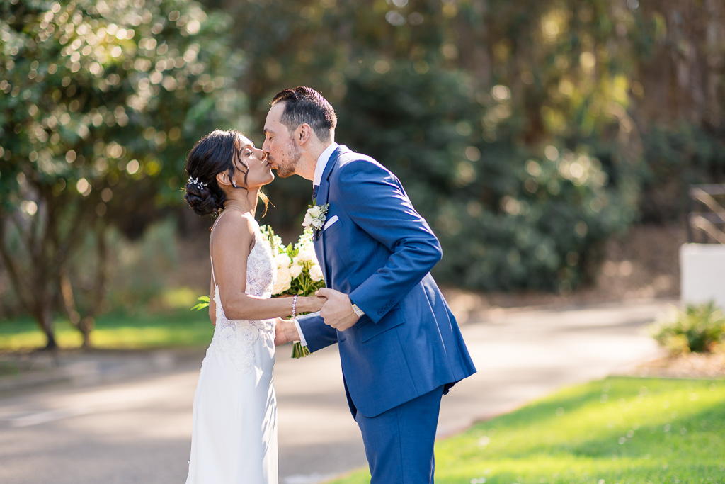 a kiss right after the first look