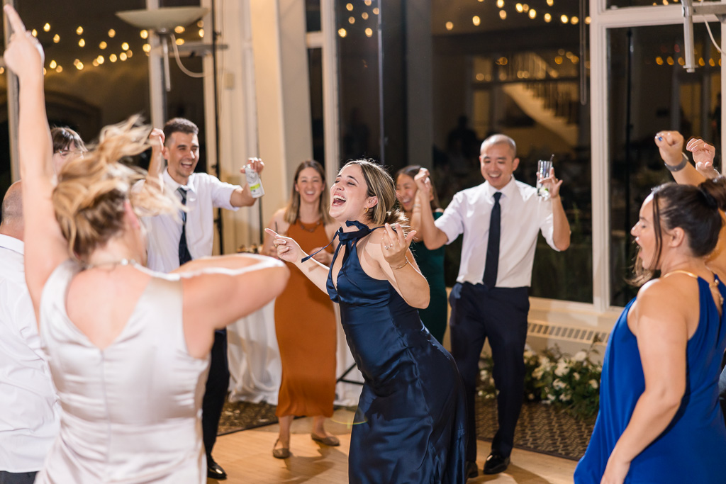 Golden Gate Club wedding reception dance floor