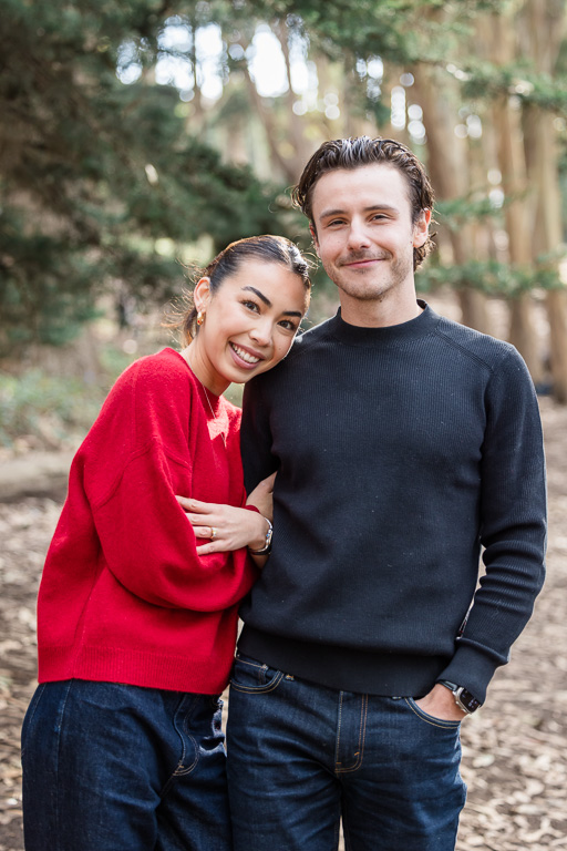 Lovers’ Lane engagement pic