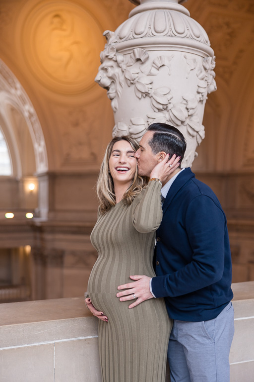 SF City Hall maternity photoshoot