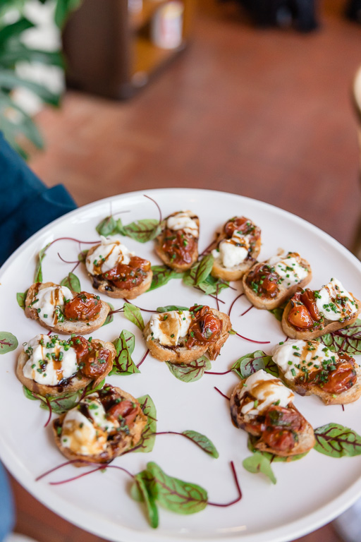 hors d'oeuvre at The Bungalow Kitchen