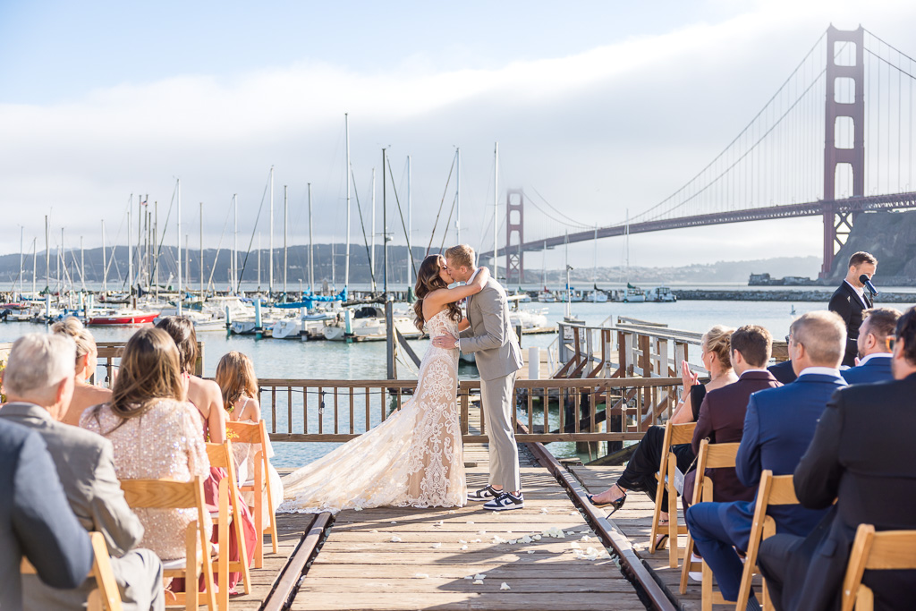 wedding at Travis Marina at Cavallo Point