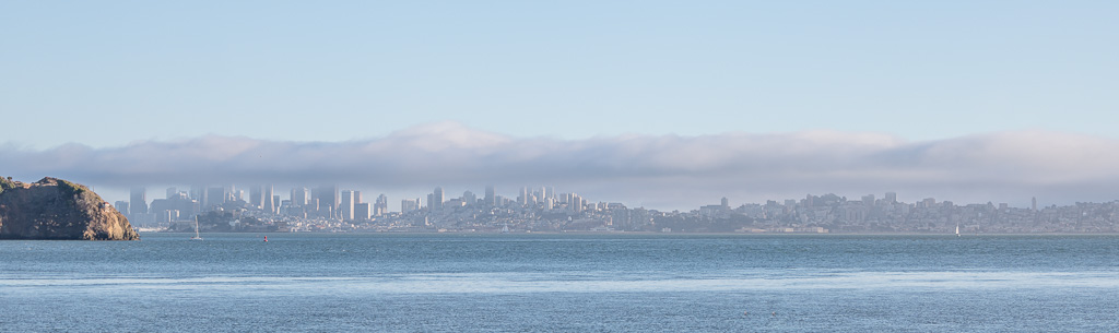 San Francisco panorama as seen from Cavallo Point