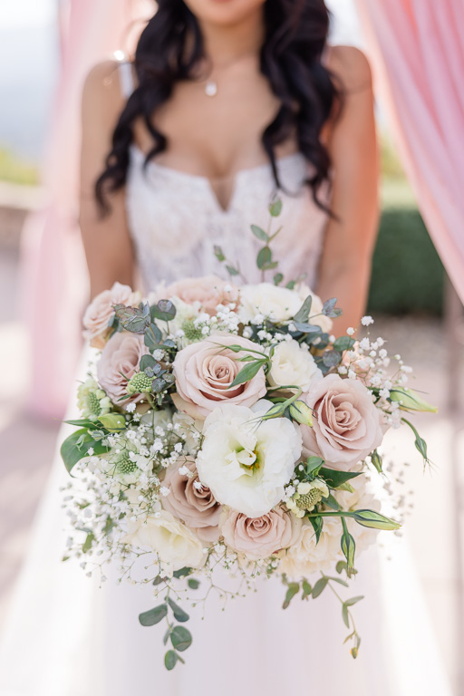 Wedgewood Weddings soft pastel bridal bouquet