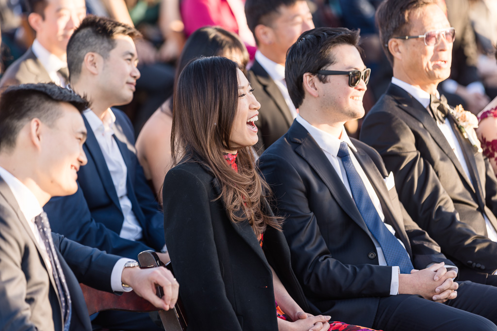 guests at wedding